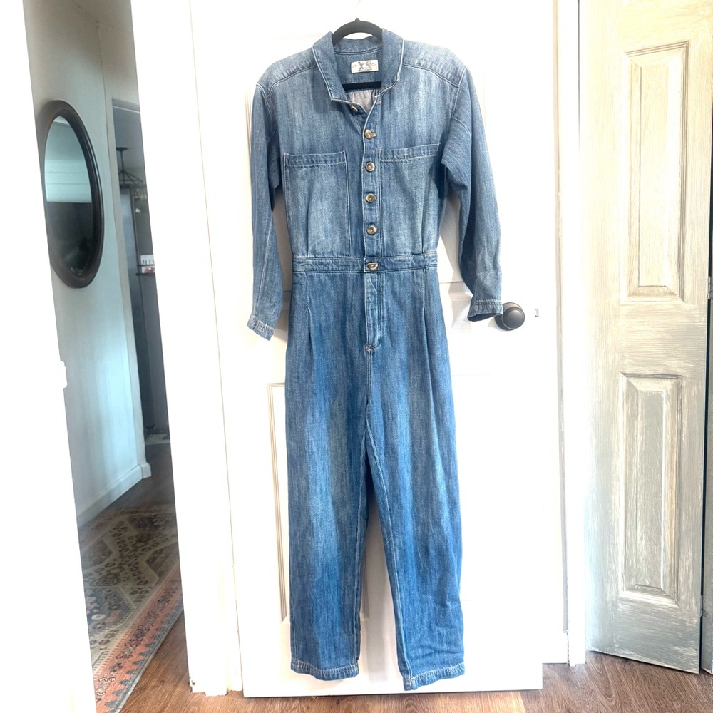 We The Free Madrid Denim Coverall - Picture 3 of 7